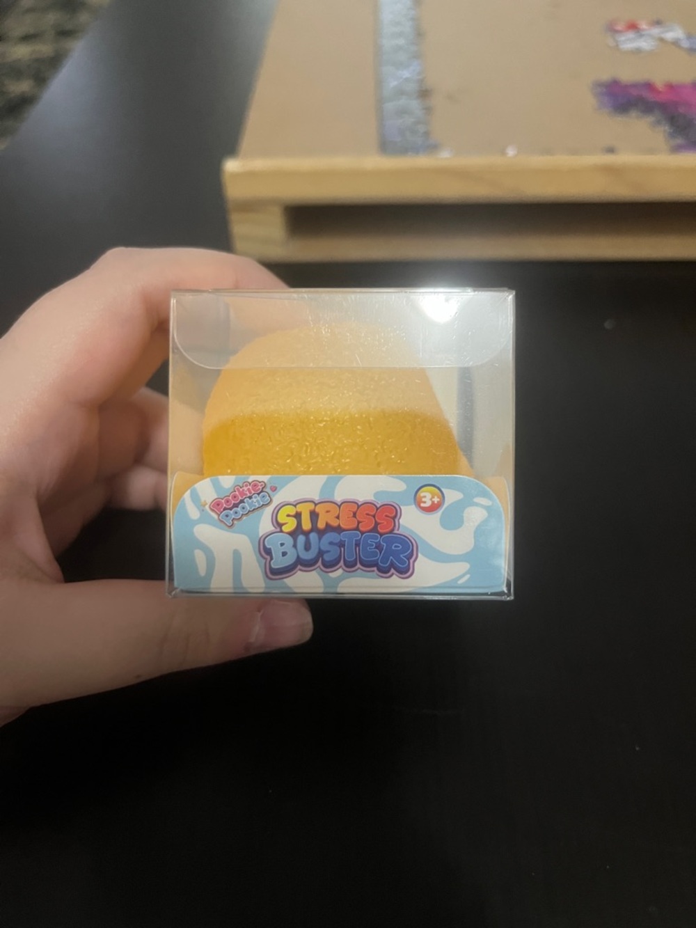 Stress Buster Yellow Squishy